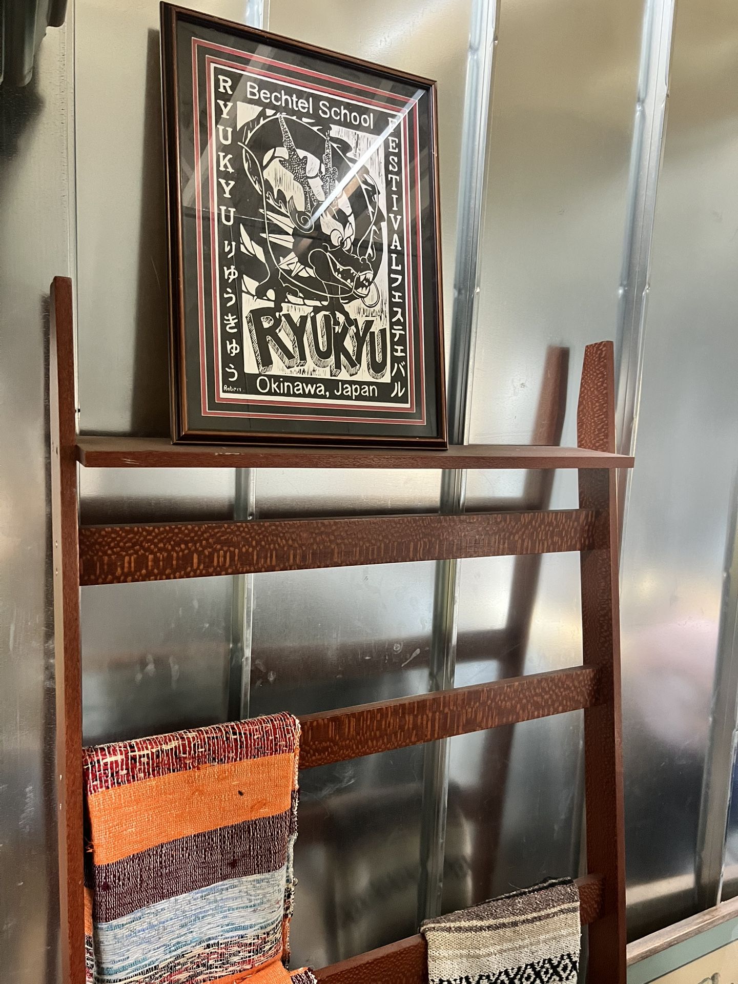 Leopard Wood Shelf