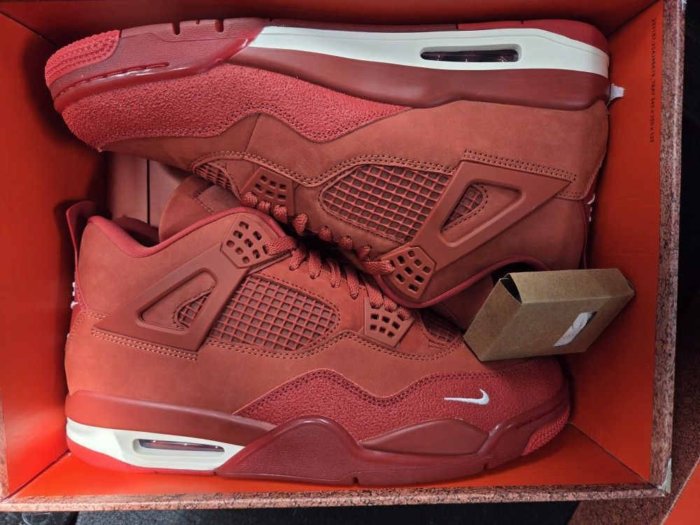 π₯JORDAN RETRO 4'S OG SP "NIGEL SYLVESTER"π₯ BRICK BY BRICK MEN'S SIZE 13 NEW W/BOX,π²450 OR BEST OFFER TAKES THEMπ₯