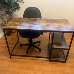 Desk and Chair Combo