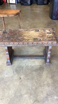 Vintage reinanance  revival small bench from the 1(contact info removed)