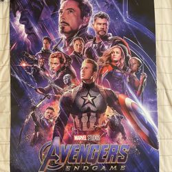 MARVEL Avengers Infinity War & End Game Posters (FREE)