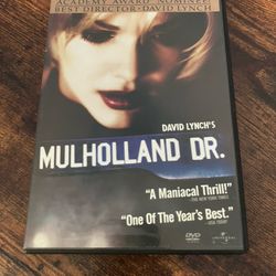 David Lynch’s Mulholland Drive DVD 