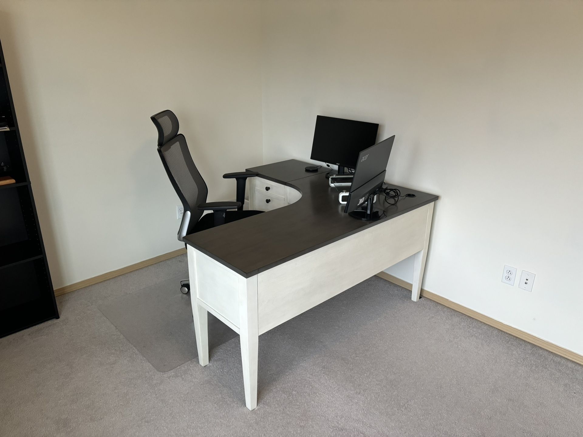 L Shaped desk