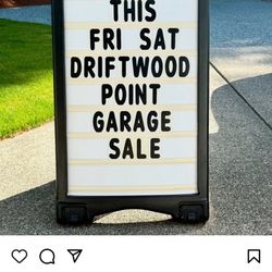 Thursday Garage Sales Driftwood Point At Lake Tapps