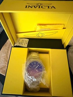Invicta 42 mm purple pink fusion dial