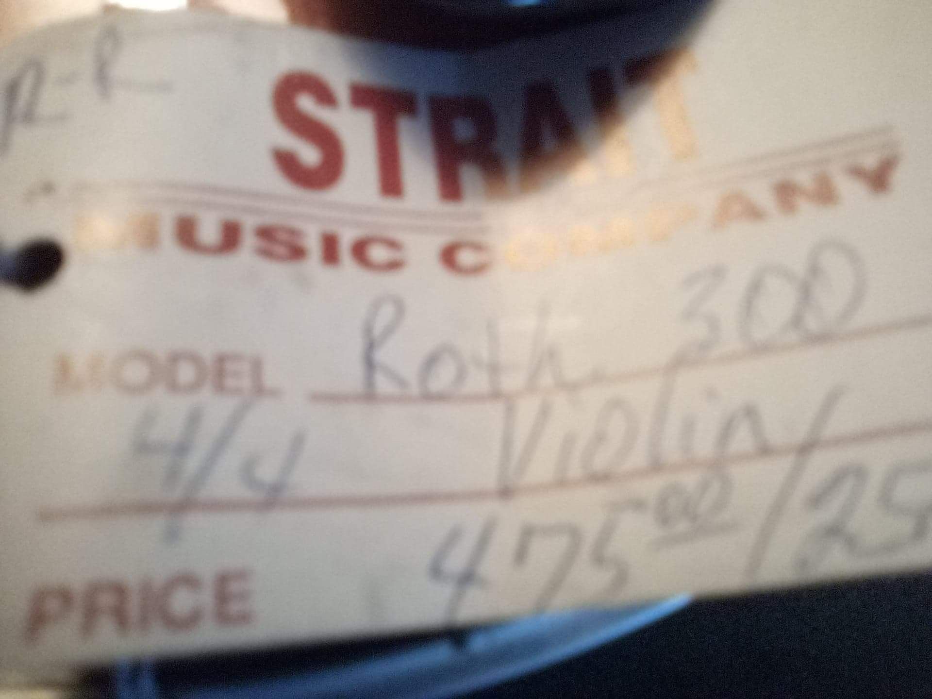 Roth 300 4/4 violin