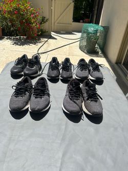 ASICS Gel Nimbus 24 & 25, 9.5 2E & 4E, $25 a Pair, Condition  Fair to Good, your pick, try them on.