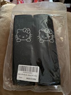 Seat belt covers-Hello Kitty