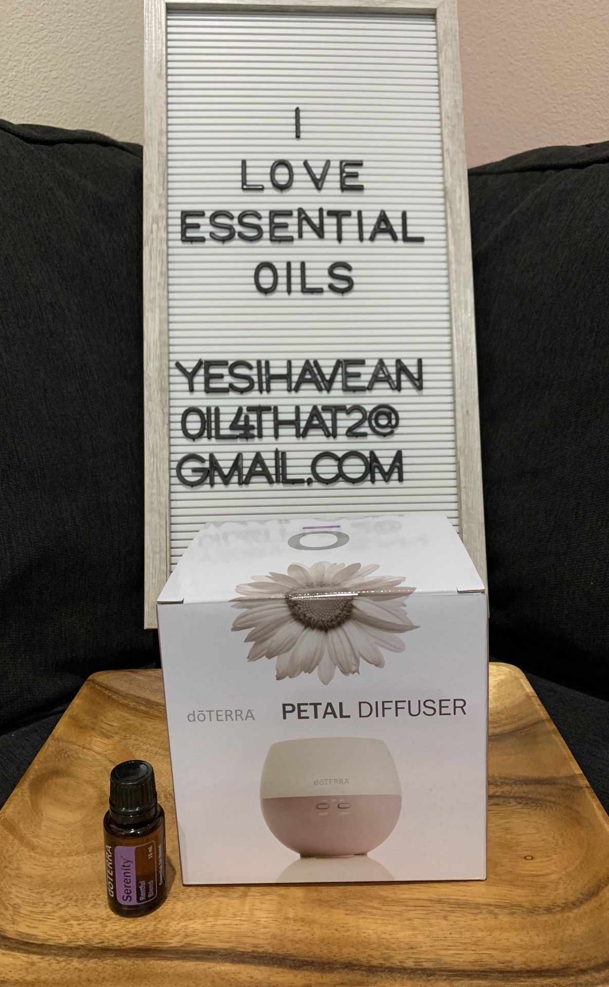 Brand New doTerra Serenity and Petal Diffuser