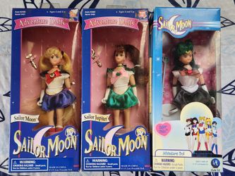 Sailor Moon Adventure Dolls Set of 3