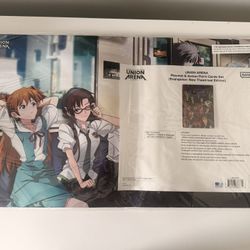 Union Arena Playmat & Action Point Cards Set Evangelion Bandai Fest 26
