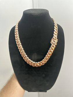 Silver Cuban Link Chain 