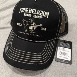 Black True Religion Hat 