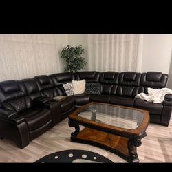 Sectional Leather Sofa