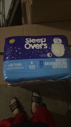 Extra large diapers  sleep overs