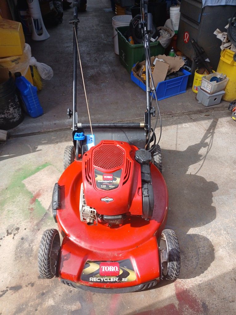 Toro 7.25 163 Cc Self Propelled Mower