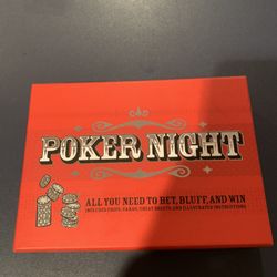 Poker Night Brand New