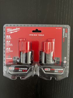 Milwaukee M12 XC 3.0 Ah Battery Pack