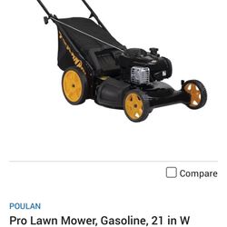Poulon Pro lawn mower - Honda Engine