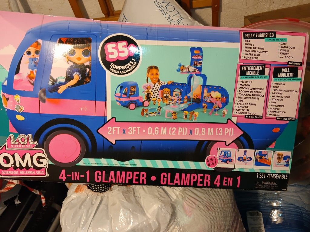 New In Box Lol surprise Glamper