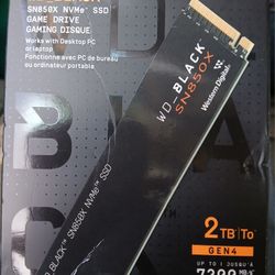 WD_BLACK  SN850X  NVMe  SSD 2TB  GAME DRIVE