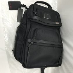 TUMI Alpha Brief Backpack in black