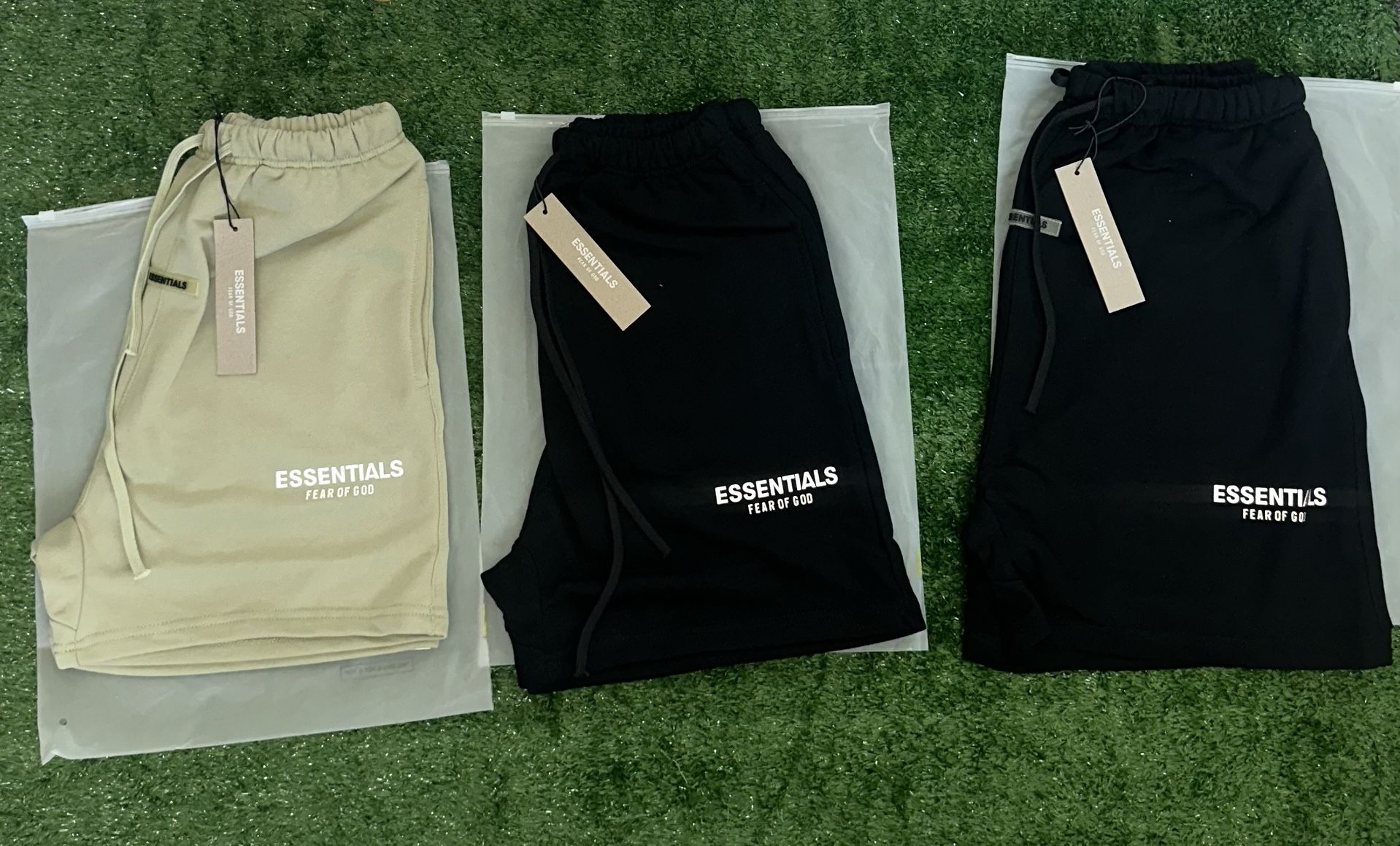 Essentials shorts Brand New in Bag (4Avail)