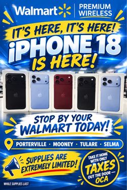 iPhone 18 Launch Tomorrow! 🔥 | Walmart Premium Wireless