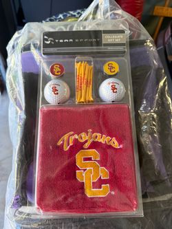 USC Trojans Golf Gift Set – NEW