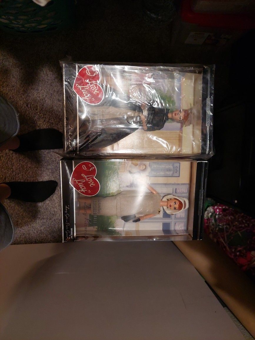 I Love Lucy Collector Edition Barbies