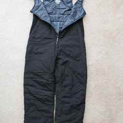 White Sierra D9717 Bib Snow Pant Black Size Medium