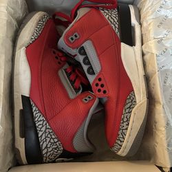 Jordan 3 Fire Red