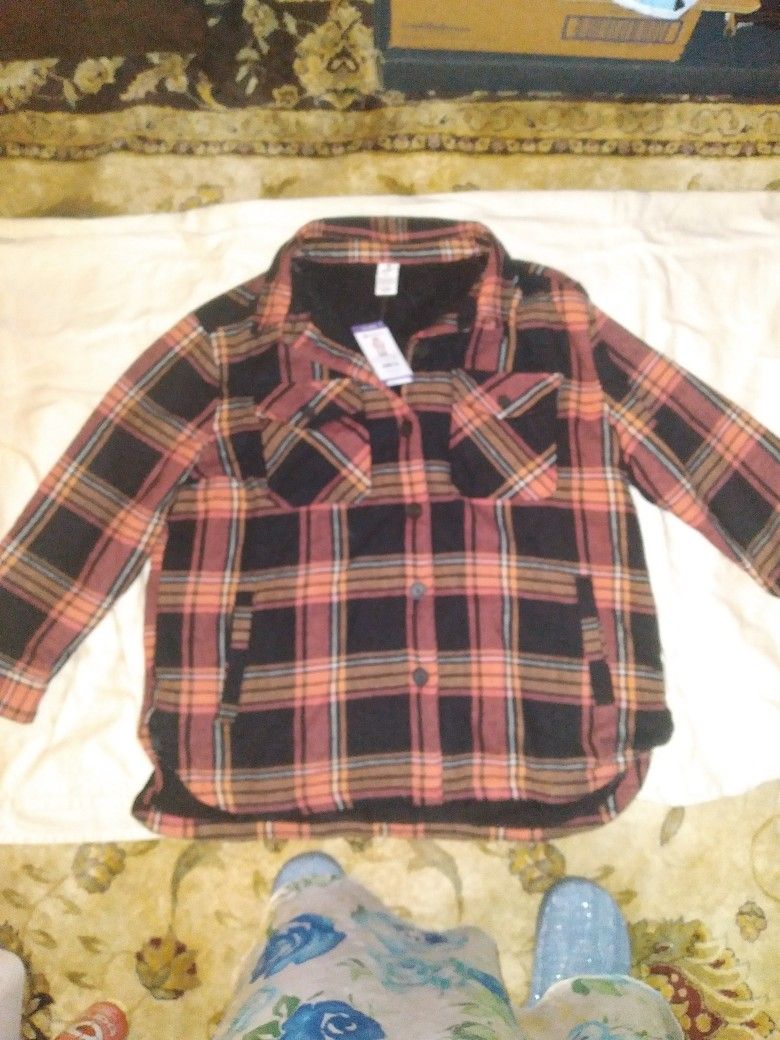 Members mark Ladies Shirt Jacket Size XXl