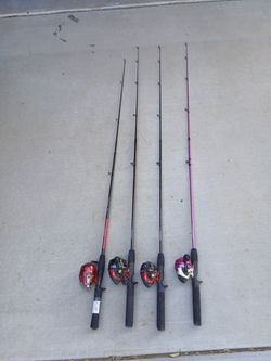L@@K- FISHING POLES AND REELS