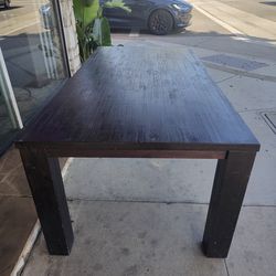 Hardwood table
