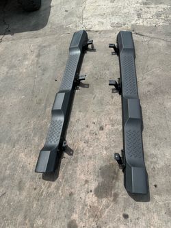 Jeep Wrangler JKU 4 Door Side Steps OEM 2007 through 2018