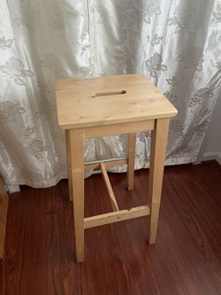 Wood Barstool 