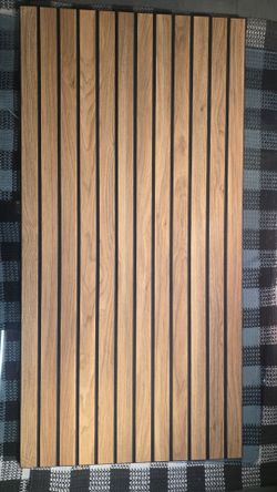 Acoustic Foam Sound Panels, Wooden Design (Pack)