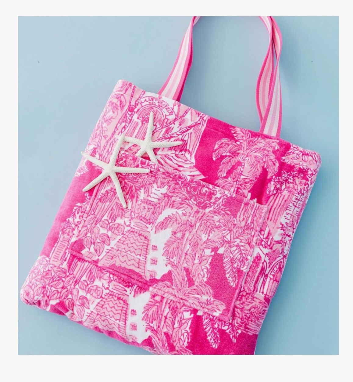 Lilly Pulitzer Towel Tote Bag