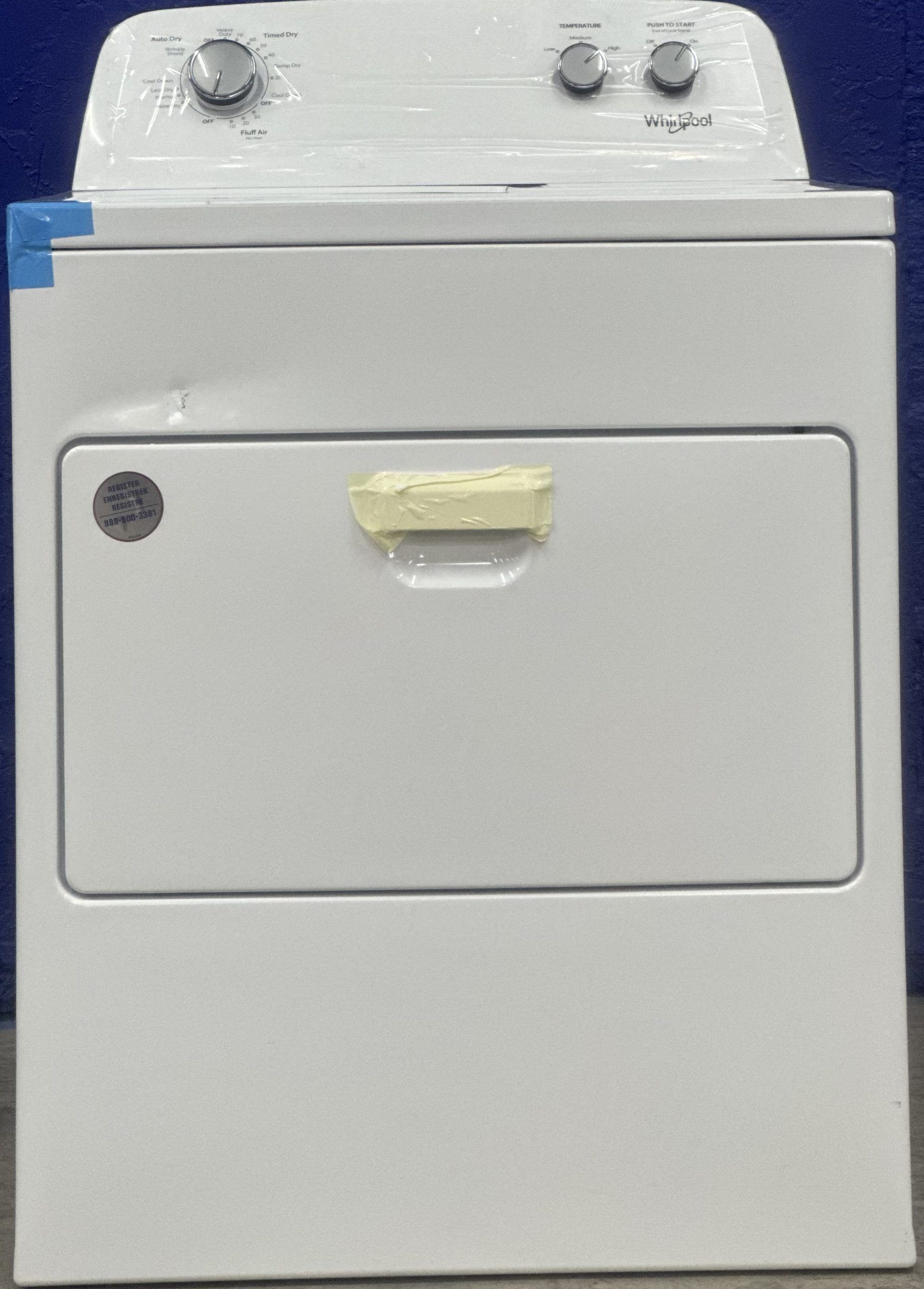 WHIRLPOOL Dryer Electric WED4850HW 00058