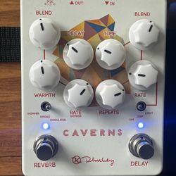 Keeley Caverns - Guitar Reverb / Delay Pedal