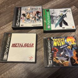 PS1 game lot