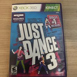 Just dance 3 Xbox 360