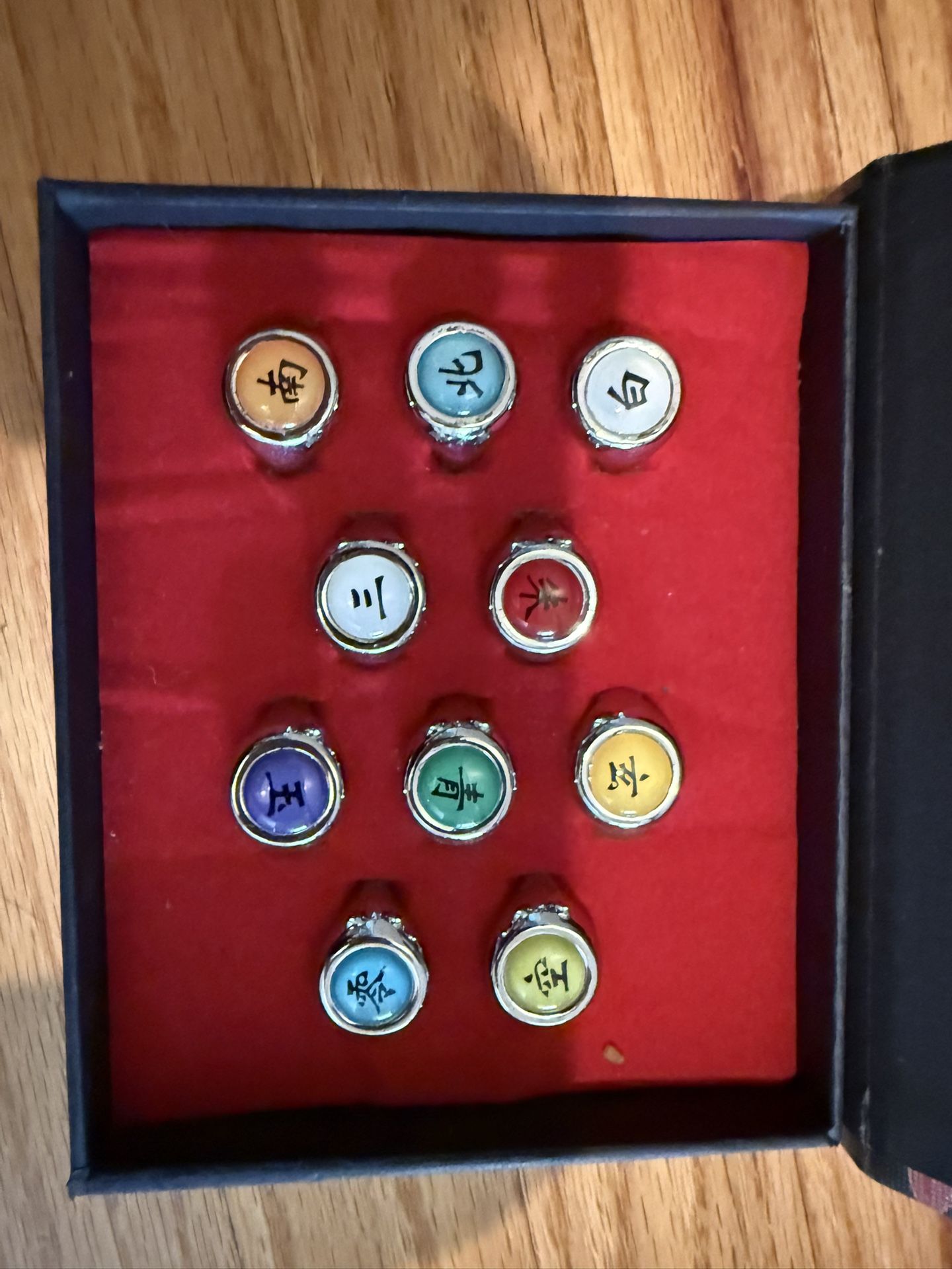 Naruto Akatsuki Cosplay Rings