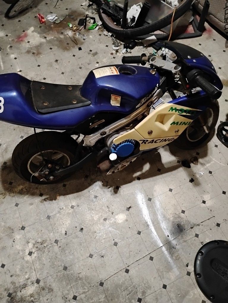   Gas 48cc Mini  Bike 