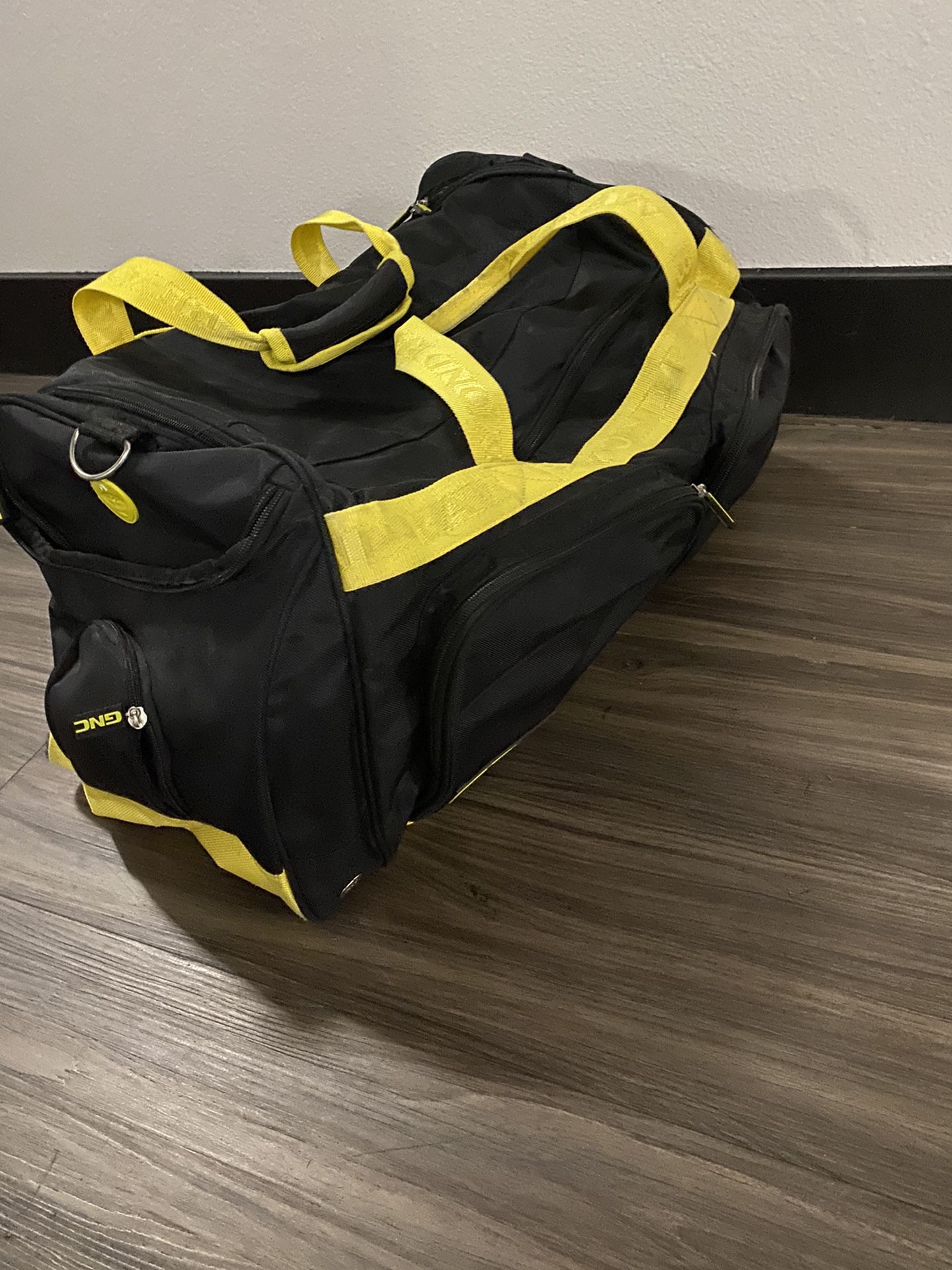 Duffle Bag With Valuables Pockets