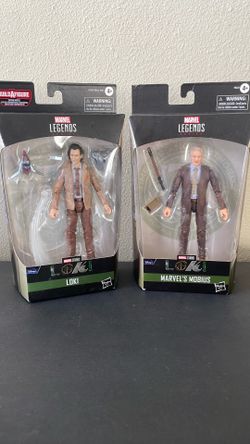 Loki and Mobius marvel legends figures