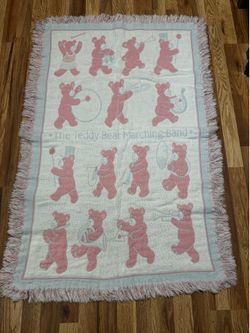 Vintage baby blanket