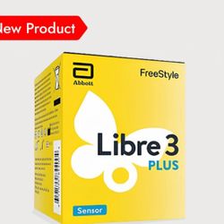 Freestyle Libre 3 plus monitoring system. $75 Per Box .