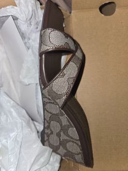 Coach wedges